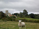 Approaching East Keal church.