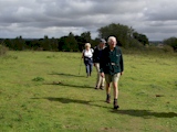 Our group on wasteland east of Toynton All Saints church.